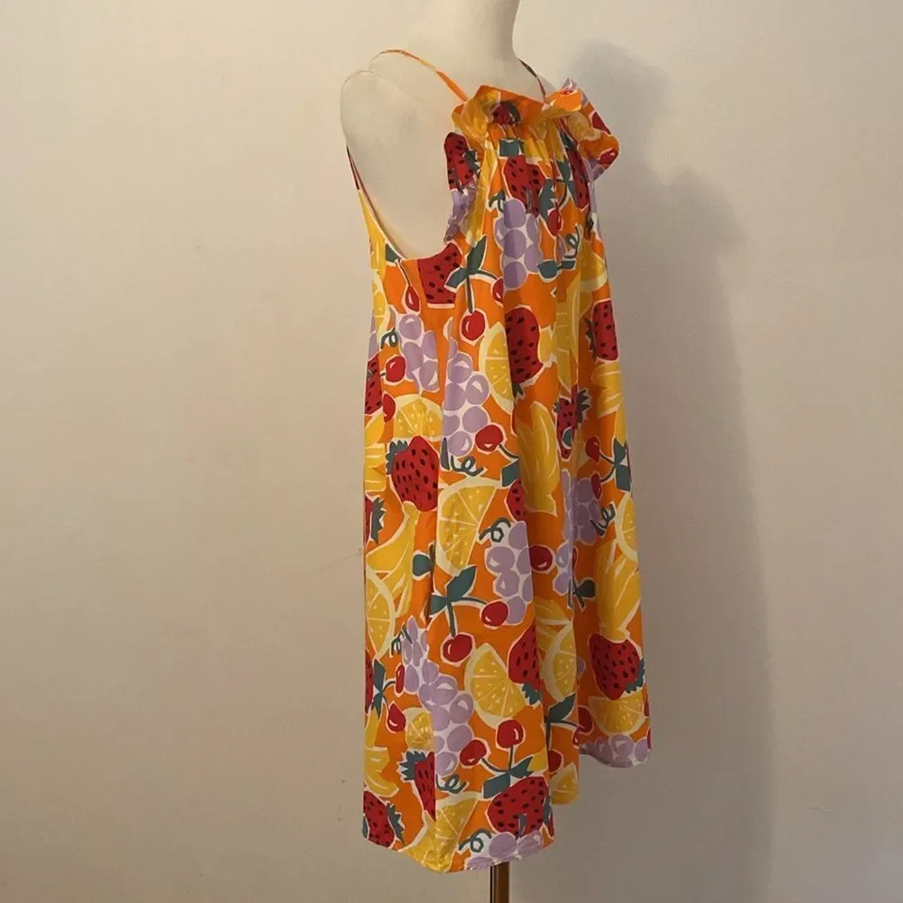 Anthropologie Corey Lynn Calter Tutti Frutti Tunic Dress Size Medium - Picture 8 of 16